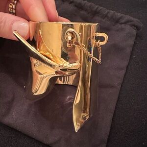 SOLD 
Eddie Borgo Gold cuff bracelet